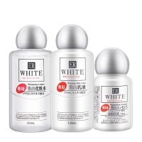 【清仓】大创(Daiso) ER白皙水乳胎盘素精华液 化妆品 美焕白护肤3件套装(水乳精华)滋润营养