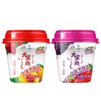 伊利大果粒酸奶260g*6杯/8杯芒果黄桃草莓桑葚多口味酸牛奶混装4杯