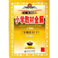 2019春热销正版包邮小学教辅薛金星教材全解三年级语文下册北师大版
