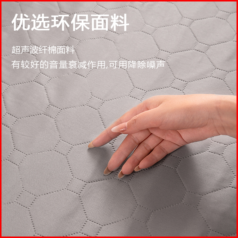 南极人(NanJiren) 智能水暖电热毯水循环调温电褥子安全无辐射家用炕双人 1.5*1.8 珍珠白 无线版