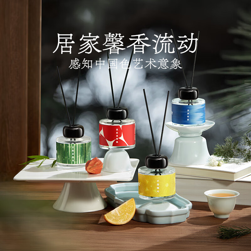 椰放中国色无火香薰孤庙洛神珠120ml*2高清大图