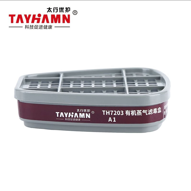 太行优护 TH7203 呼吸防毒面具 A1滤毒盒 1个
