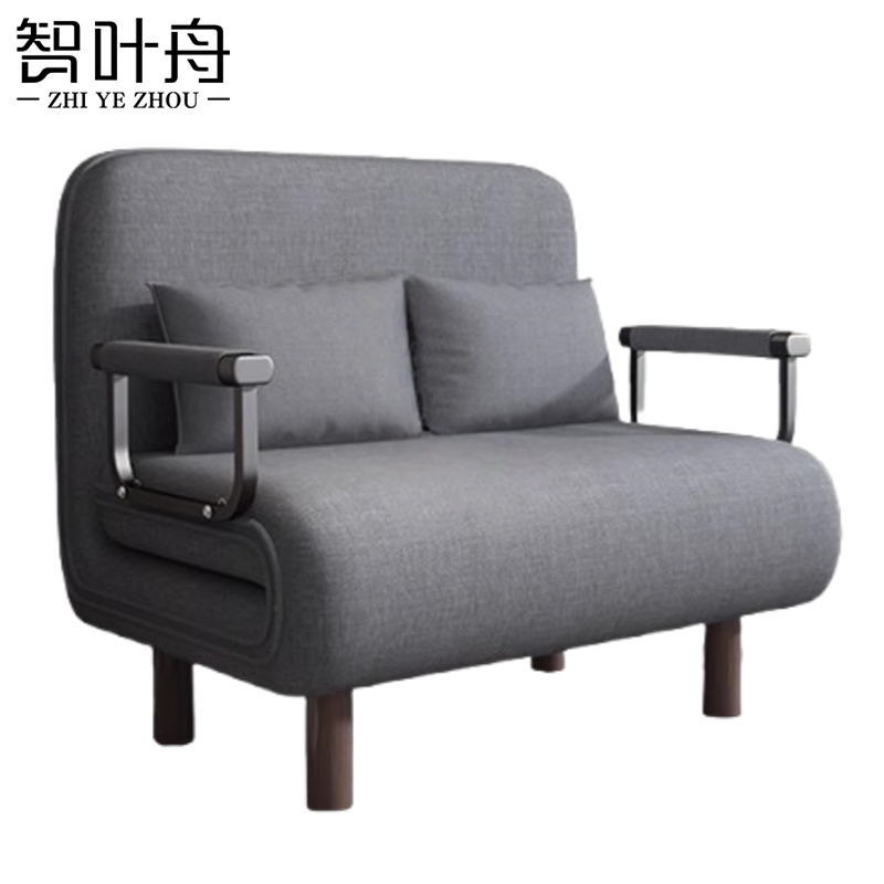 智叶舟折叠沙发150*68*85cm张高清大图