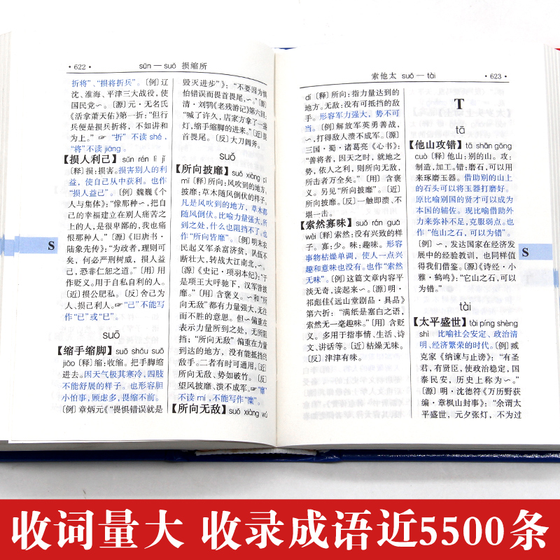 [正版]2022年小学生成语词典小学多功能大全四字字典中小学大词典中华现代汉语词语儿童训练大字典解释书出版高清大图