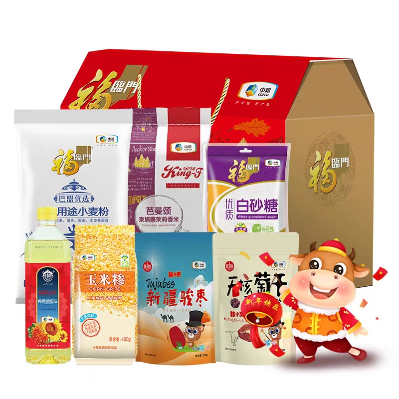 中粮乐享团圆大礼包A型3161g+900ml