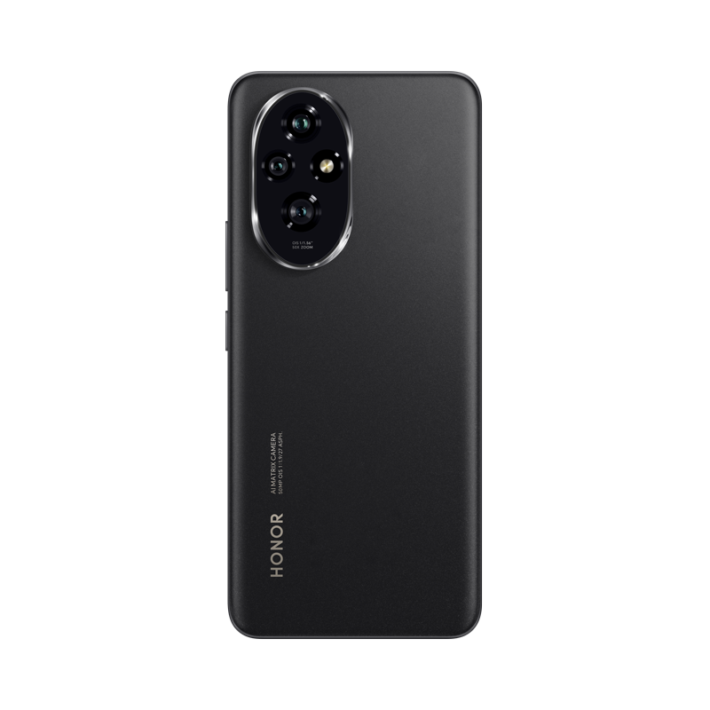 荣耀200 12GB+256GB 绒黑色 5000万三主摄写真相机 雅顾专业光影人像模式 荣耀绿洲护眼屏 5200mAh青海湖电池 第三代骁龙7移动平台 100W超级快充 5G手机