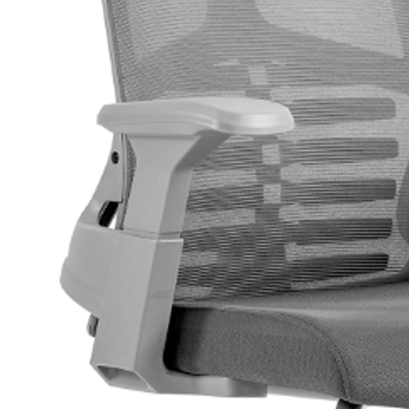 初嘉CJ-7108办公椅弓形椅电脑椅网布学习椅会客网椅 灰框高清大图