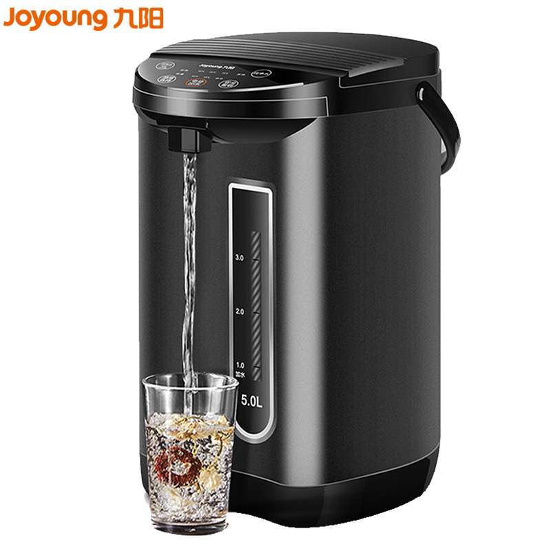 九阳(Joyoung)电热水瓶K50-P611 6段温控 沸腾除氯 支持童锁 304不锈钢 5L 保温恒温电水壶开水瓶