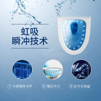 科勒旗下品牌KARAT卡丽连体抽水马桶防臭节水科勒座便器静音虹吸坐便器76384/76385