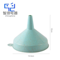 万允 厨房简约塑料漏斗 蓝色/个(蓝色)