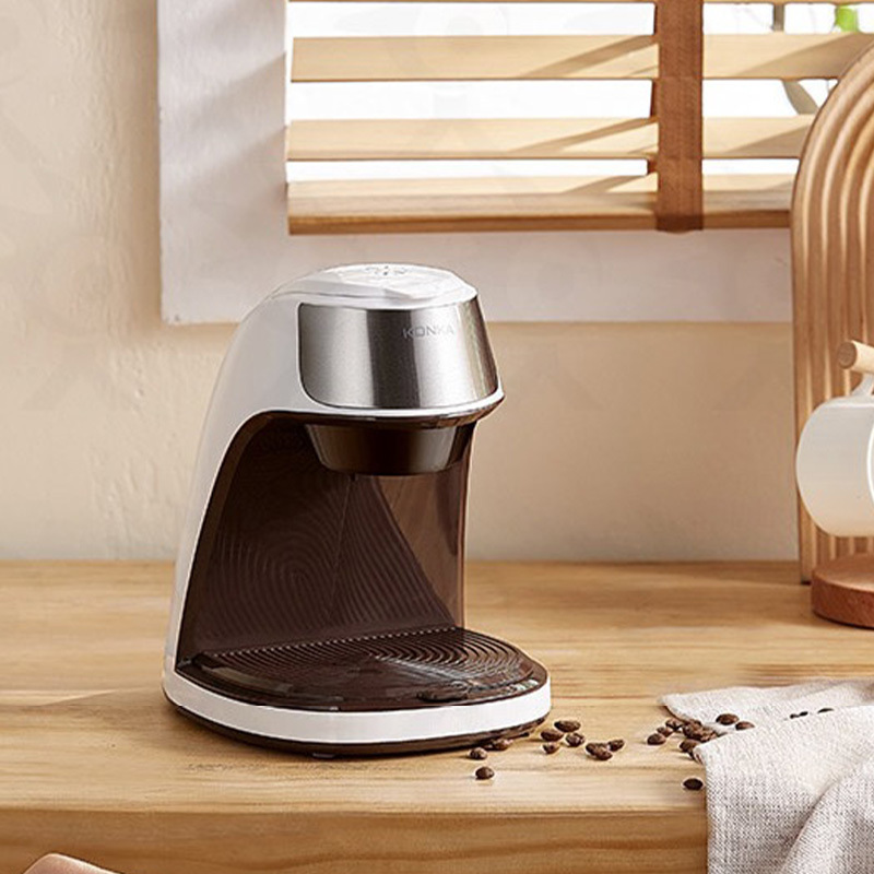 康佳咖啡机300ml家用小型迷你全自动滴漏式操作简单KCF-CS2高清大图
