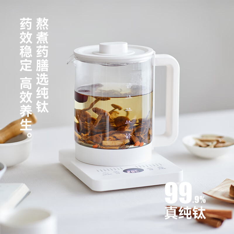 olayks.立时 纯钛养生壶 OLK-YSH800K-1 JSH00502 1.5L高清大图
