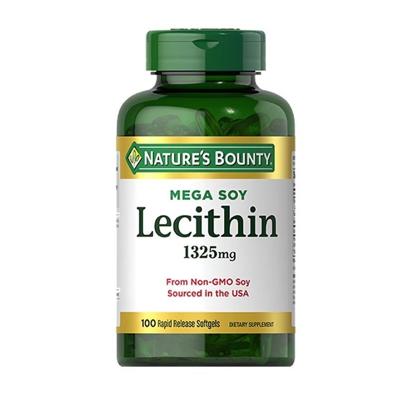 自然之宝 大豆卵磷脂软胶囊100粒 原装进口 调节三高 心脑血管保护 关爱家人健康 鱼油搭档 膳食营养补充剂高清大图