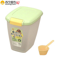爱丽思(IRIS) 环保密闭宠物储粮桶 大号狗粮猫粮桶 MFS-10 绿色