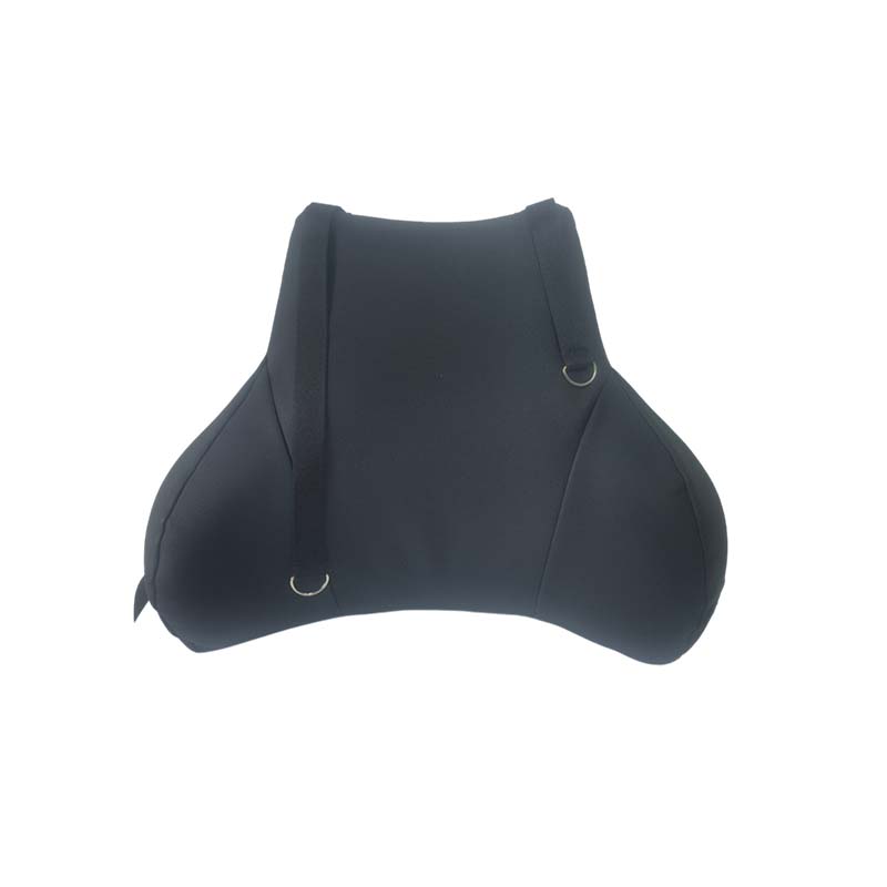 悦辉聚 荔枝皮乳胶腰枕 ASL-01 个高清大图