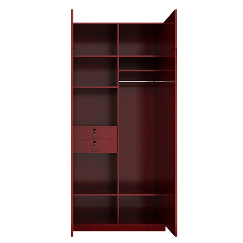 豪利特标准内务柜储物柜衣柜更衣柜实木双人储物柜[基础款]高清大图