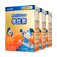 【3盒】美赞臣学生奶粉学优素400克*3盒适合6-15岁学生青少年小学生高钙奶粉 【21/9/1到期】