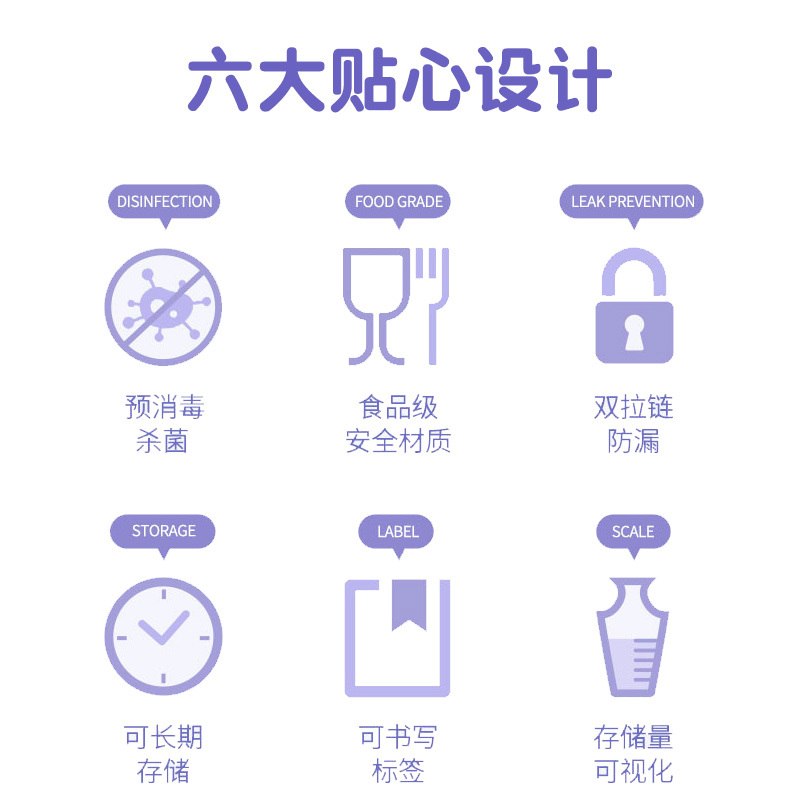 兰思诺( Lansinoh)204705*2进口母乳保鲜袋奶水密封储奶袋180ml集存奶袋100片装储奶袋/瓶