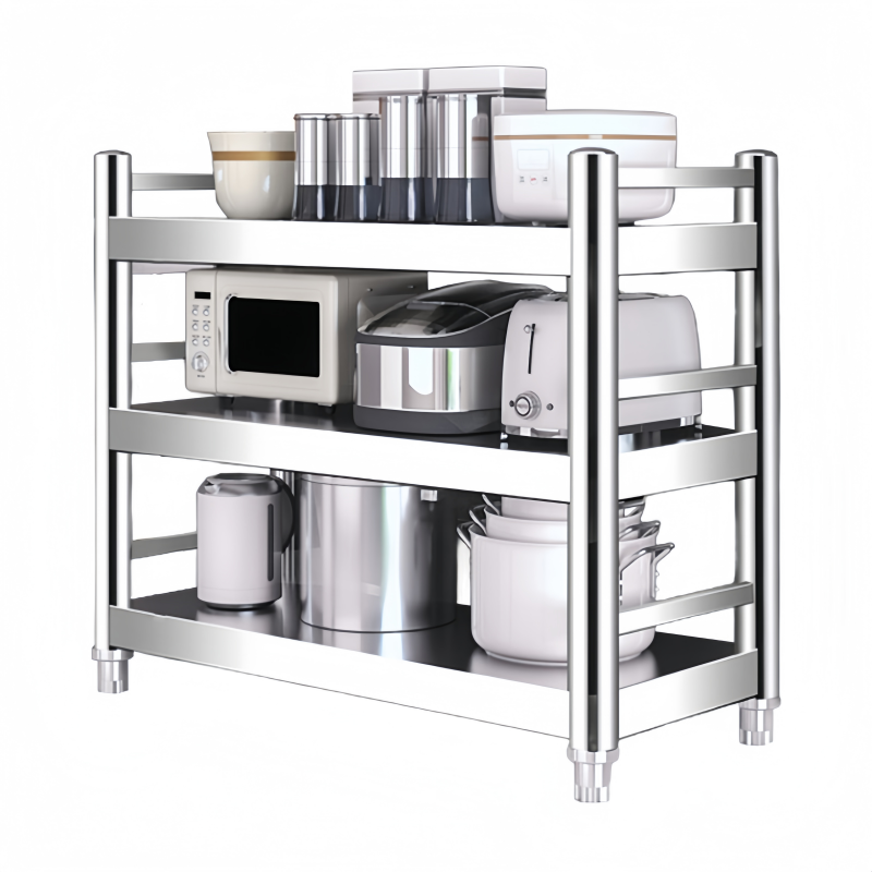 指臣厨房置物架100cm*30cm*100cm/个高清大图