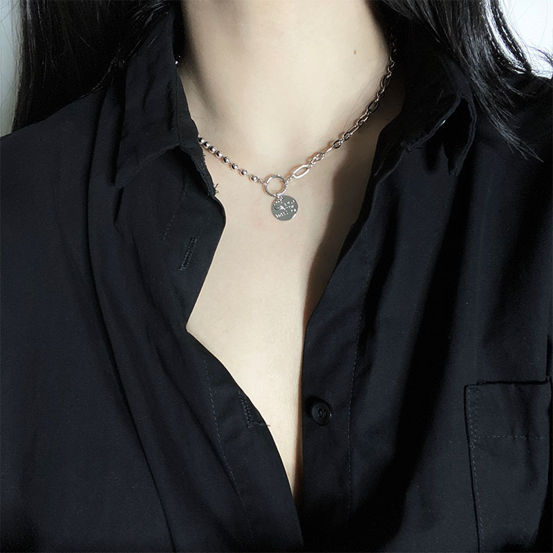 欧美链条短项链choker女颈链脖子饰品男女嘻哈风个性