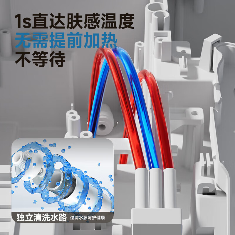 惠达(HUIDA)- D96U/D96M智能马桶坐便器零水压限制智能清洗一体机魔力泡离座自动冲水高清大图