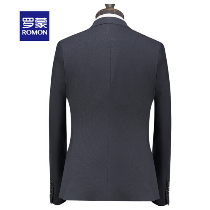 罗蒙(ROMON)外套西服 全羊毛 男女同款 LB6001A/MTPZ-4 定制款