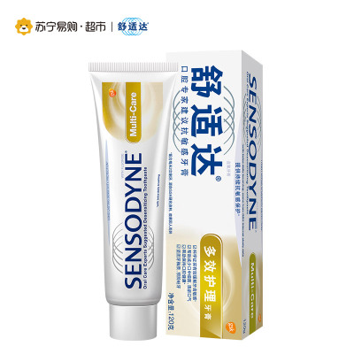 舒适达全面护理抗敏感牙膏(含氟配方)清新口味120g