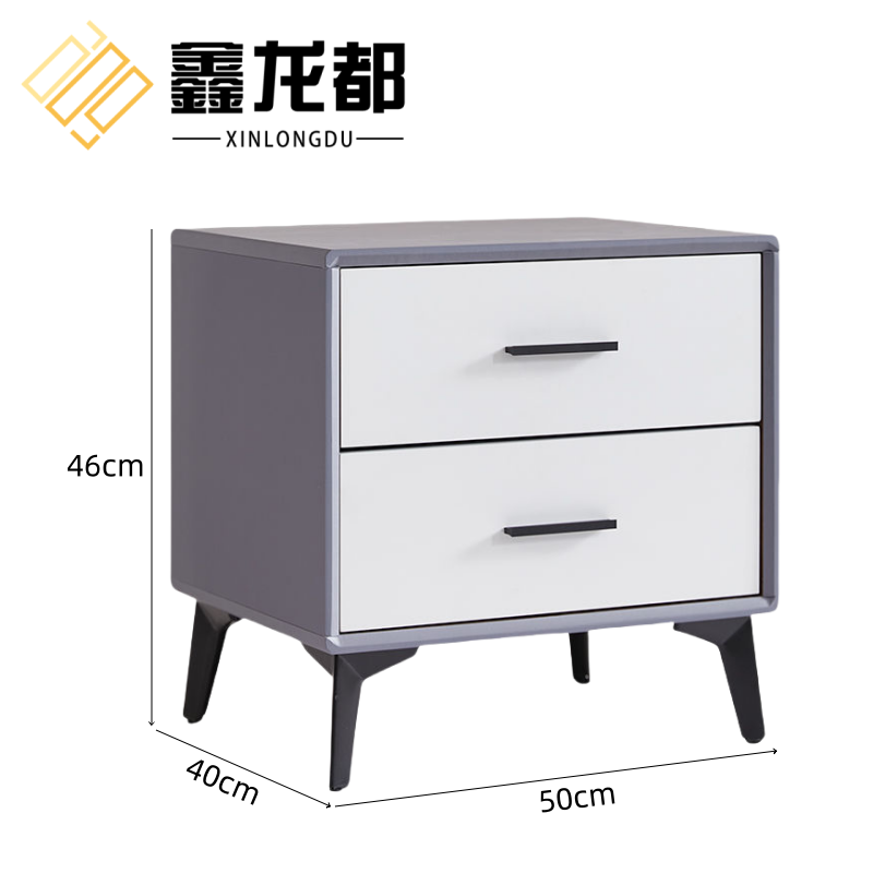 鑫龙都床头柜储物柜高清大图