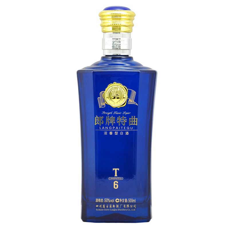 郎酒 郎牌特曲T6 50度 500ml 单瓶装 浓香型白酒高清大图