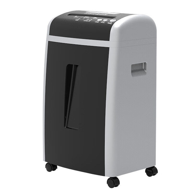 三木HM855碎纸机 德国5级高保密双入口文件粉碎机2*8mm 单次碎9张30分钟连碎 20L 可碎卡碎光盘高清大图