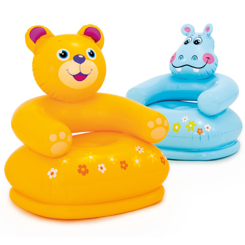 充气沙发儿童座椅宝宝便携式安全靠背坐椅凳子小孩椅子