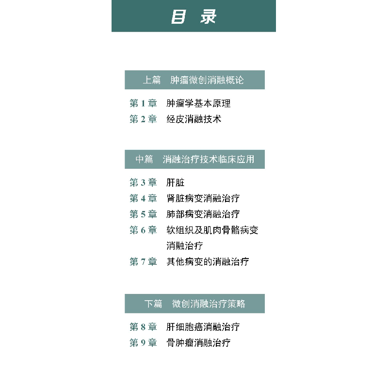 正版 肿瘤微创介入消融学高清大图