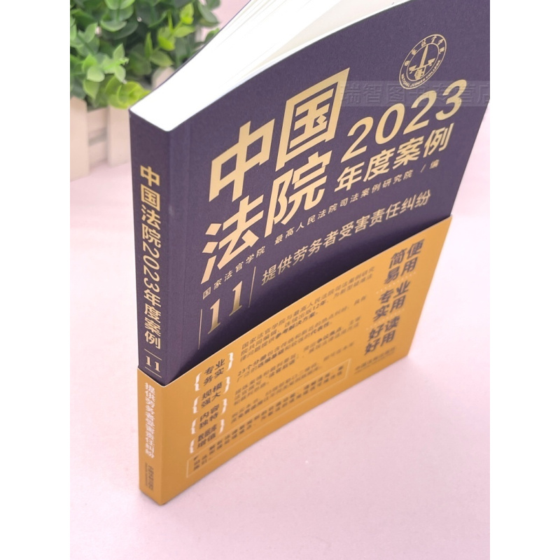 [正版]中国法院2023年度案例提供劳务者受害责任纠纷2023年法院年度案例雇佣关系纠纷责任划分义务帮工赔偿协议与标准