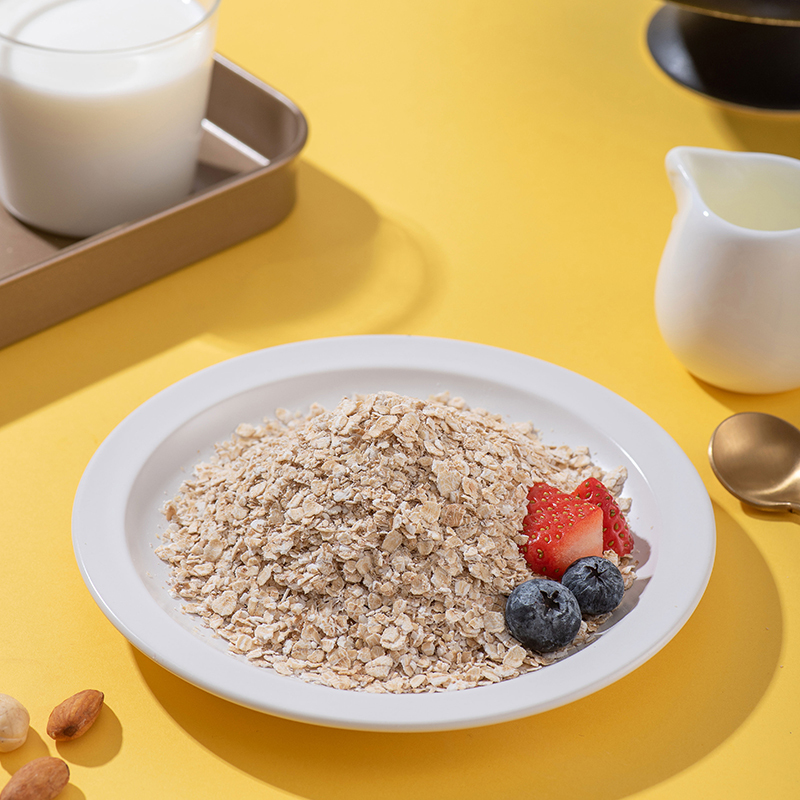 智力小麦胚芽燕麦片1080g早餐冲饮即食营养健身代餐