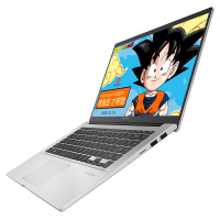 华硕(ASUS) Redolbook14 14英寸 酷睿十代i5 8G 512G 2G独显 高清防眩光全面屏窄边商务办公制图家庭娱乐学习轻薄便携式笔记本电脑 高闪银