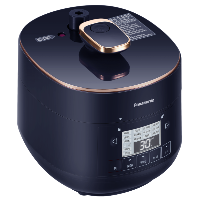 松下(Panasonic)电压力煲SR-PB201家用2L高压锅多功能智能迷你压力锅1-3人压力煲高清大图