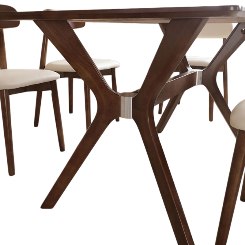 演发实木餐桌1.2m张高清大图