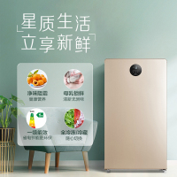 美的(Midea)118升 立式冷柜冷藏冷冻转换 一级能效 智能控温 家用节能大冰柜 BD/BC-118UEM
