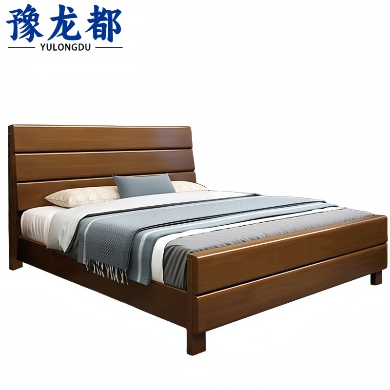 豫龙都单人床实木张