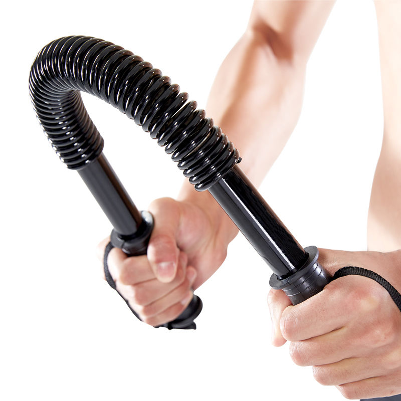 30KG:适合成人男士 C基础款臂力器+健腹轮|20/30/40/50kg60公斤臂力器胸肌拉力器握力棒臂力棒家用健