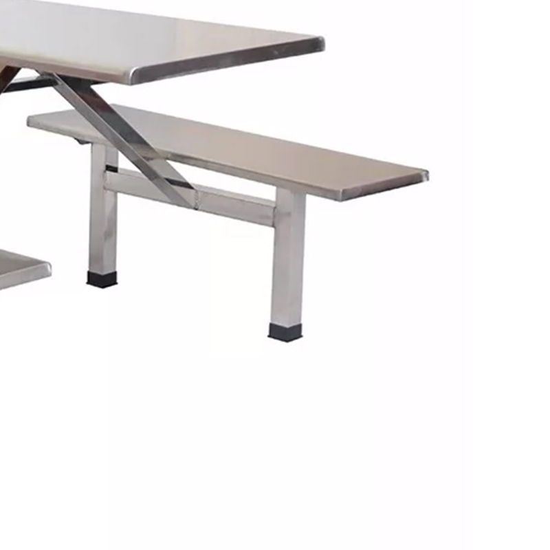 合祥源 连体餐桌椅组合 1200*600*750mm QX-CZ23 单位:张高清大图