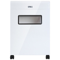 得力 9911碎纸机 33x19.5x49.5cm (单位:台) 白