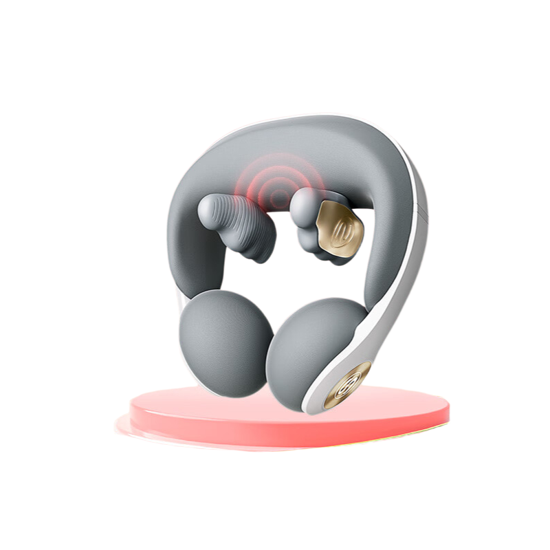 N5系列3代 SKG颈椎按摩仪颈椎按摩器 鎏金白