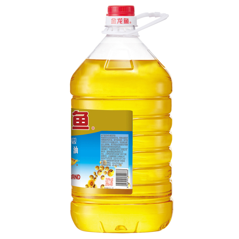 金龙鱼 食用植物调和油5L 葵花籽、大豆 食用油