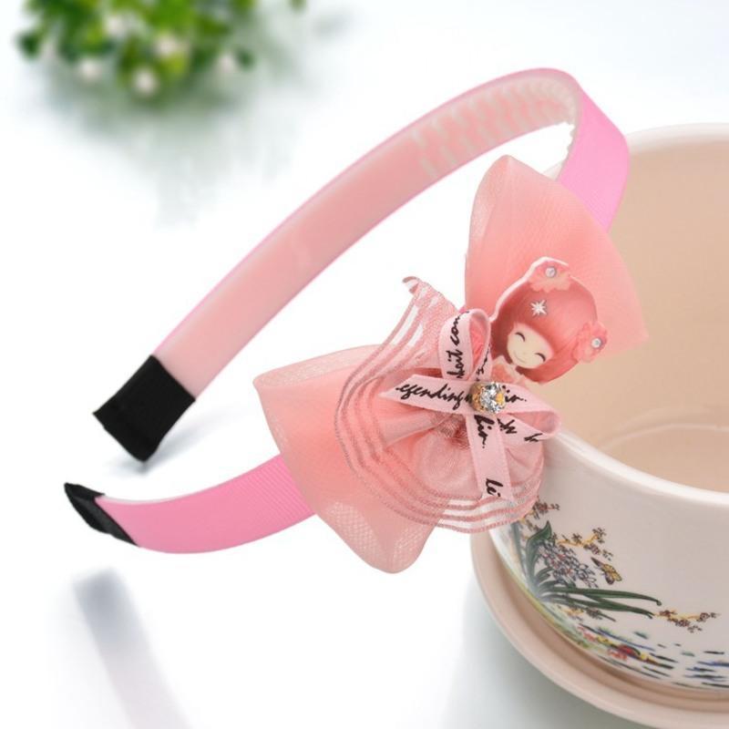 儿童发箍儿童头箍发夹头饰韩版发饰公主水钻带齿皇冠发箍头箍蕾丝皇冠