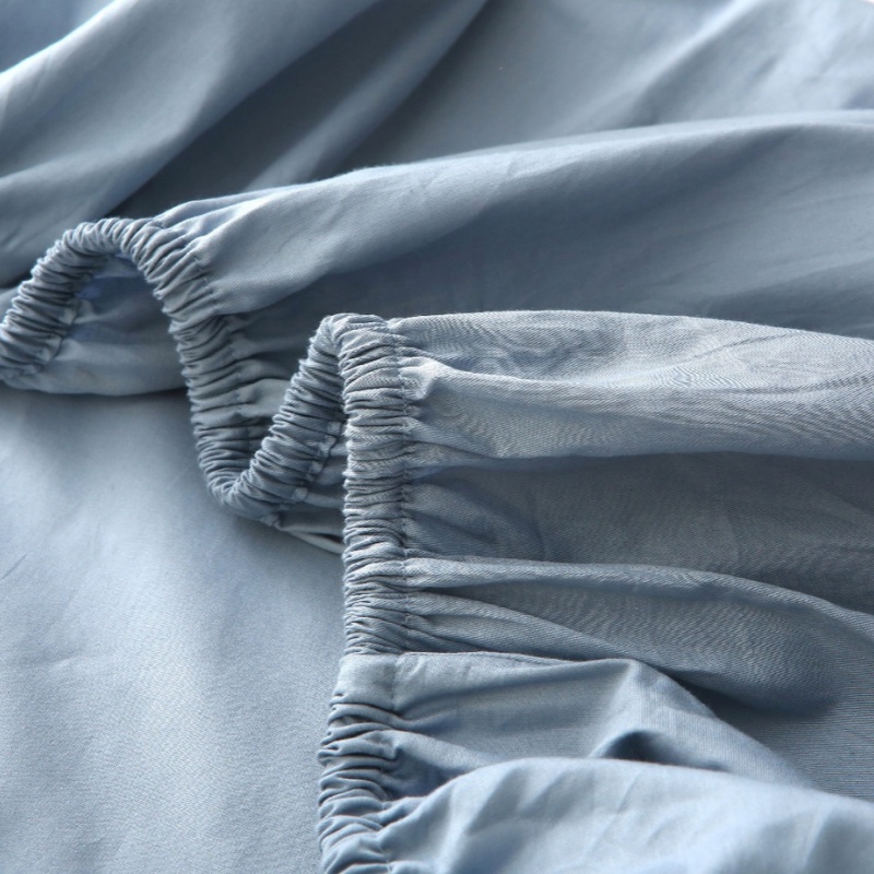 铭思沃四件套床笠款1.5m床 蓝 套高清大图