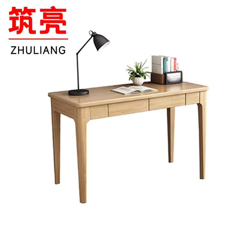筑亮 实木书桌高清大图