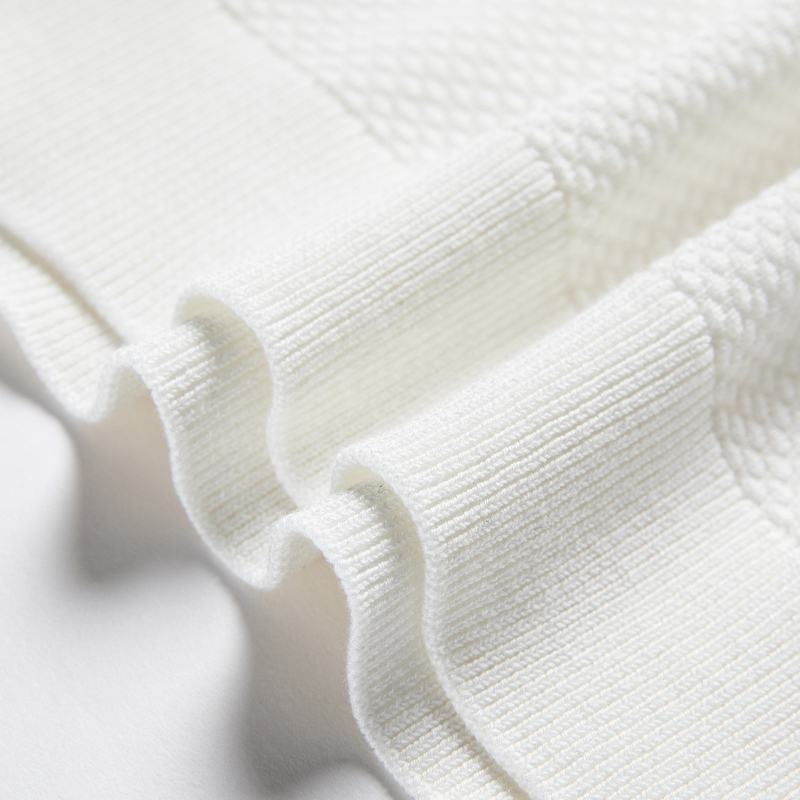 免费试穿夏季纯色桑蚕丝短袖薄款t恤男士翻领针织polo衫男装商务高清大图