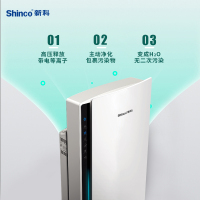 新科(Shinco)空气净化器家用除过敏原 除甲醛除雾霾PM2.5异味二手烟卧室净化 负离子功能 白色(适用面积55㎡)