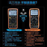 胜利仪器数字万用表自动量程VICTOR可测温度 VC99标配